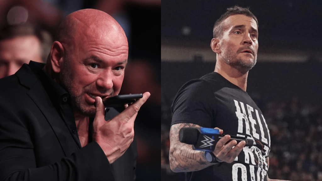 Dana White and CM Punk